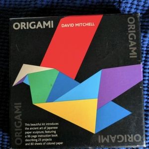 David Mitchell Origami Kit With Instruction Book-25 projects